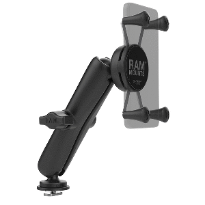 RAM Mount X-Grip Phone Mount with Track Ball Base - Long | SendIt Sailing