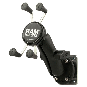 RAM Mount X-Grip Phone Mount with Drill-Down Base and Backer Plate | SendIt Sailing