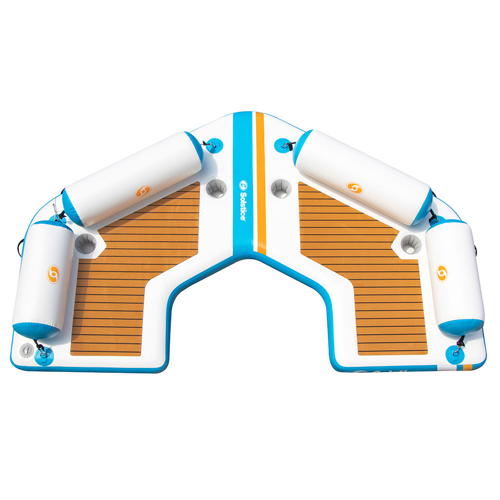 Solstice Watersports 11ft C-Dock with Removable Back Rests | SendIt Sailing