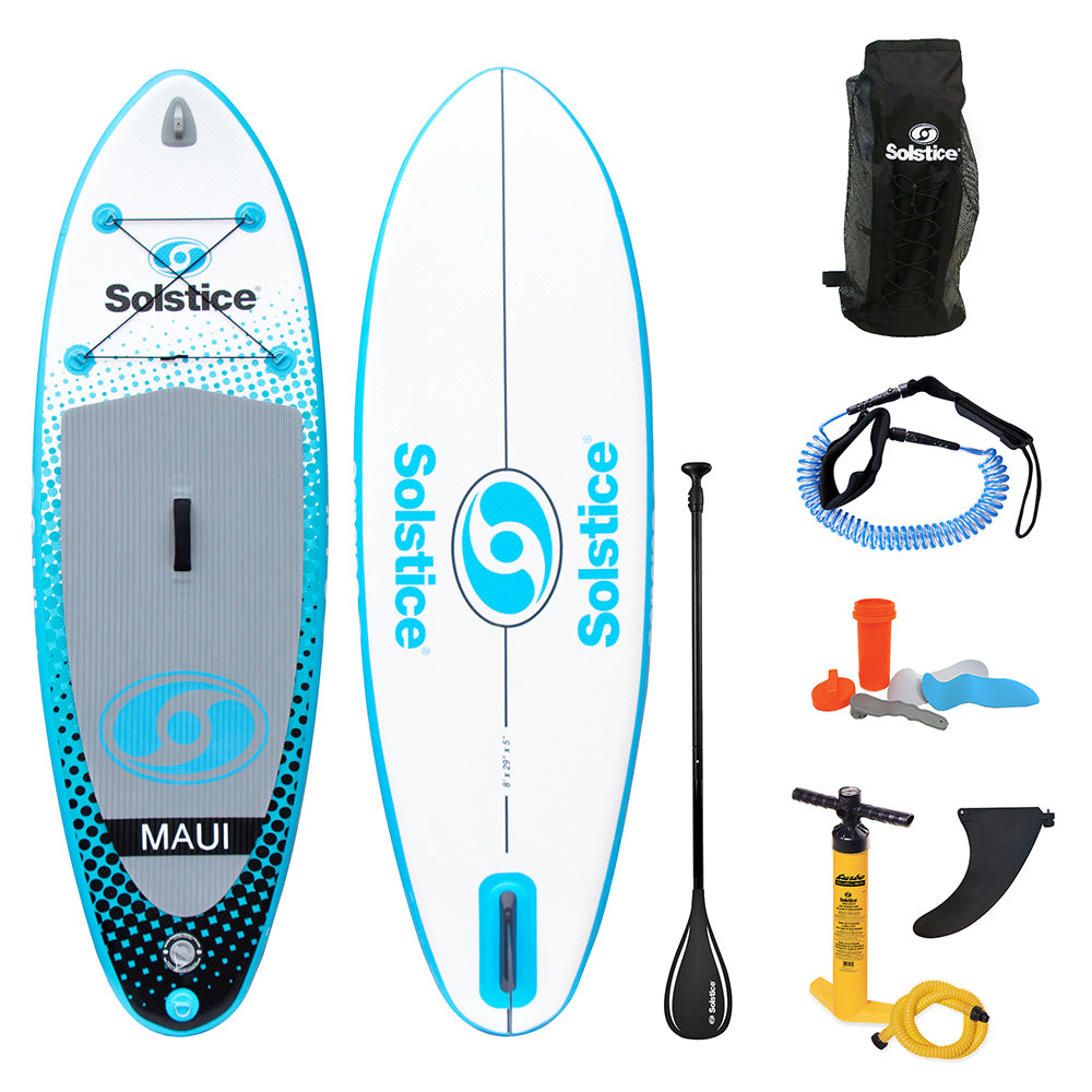 Solstice Watersports 8ft Maui Youth Inflatable Stand-Up Paddleboard | SendIt Sailing