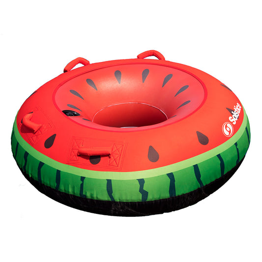 Solstice Watersports Single Rider Watermelon Tube Towable | SendIt Sailing
