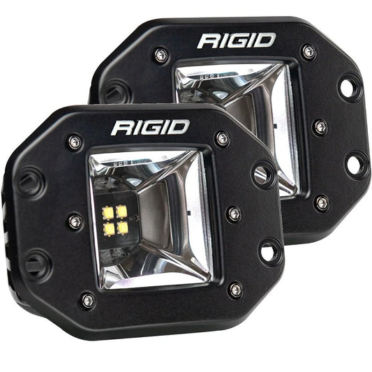 RIGID Industries Radiance Scene - RGBW - Flush Mount - Pair | SendIt Sailing