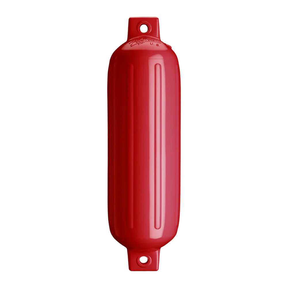 Polyform G-4 Twin Eye Fender 6.5in x 22in - Classic Red | SendIt Sailing