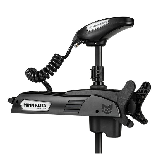 Minn Kota Riptide Terrova QUEST 90/115 Trolling Motor with Wireless Remote - 24/36V - 90/115LBS - 60in - Black | SendIt Sailing