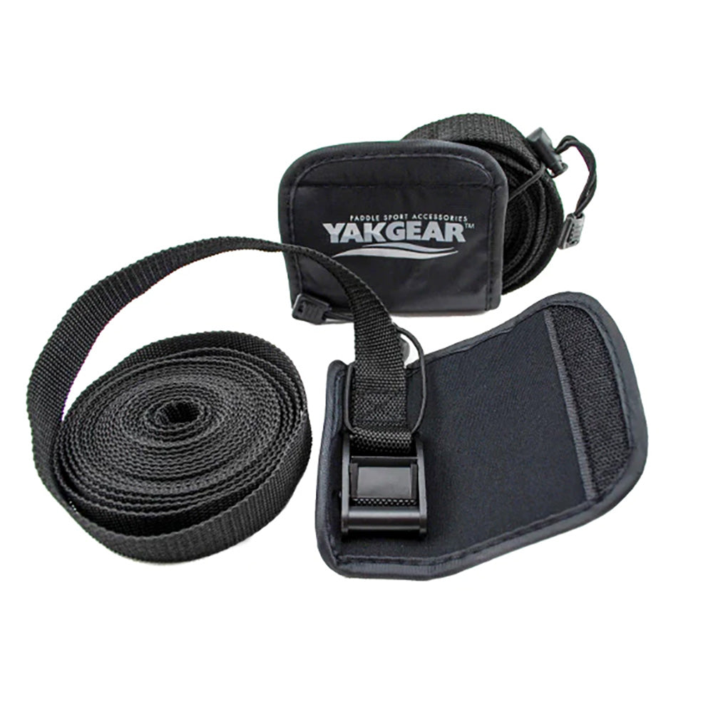 YakGear 15ft Tie Down Straps with Cover | SendIt Sailing