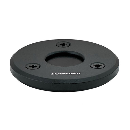 Scanstrut Black Anodized Aluminum Low-Profile Cable Seal for Cables 9-14mm and Connectors Up to Diameter 21mm | SendIt Sailing