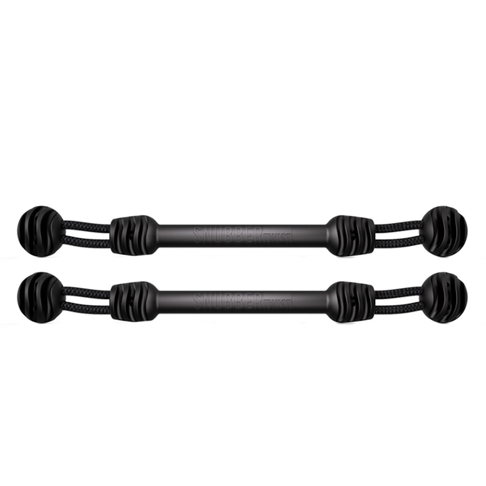 Snubber TWIST - Tar Black - Pair | SendIt Sailing