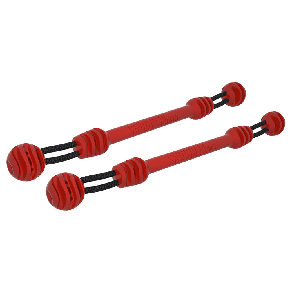 Snubber TWIST - Red - Pair | SendIt Sailing