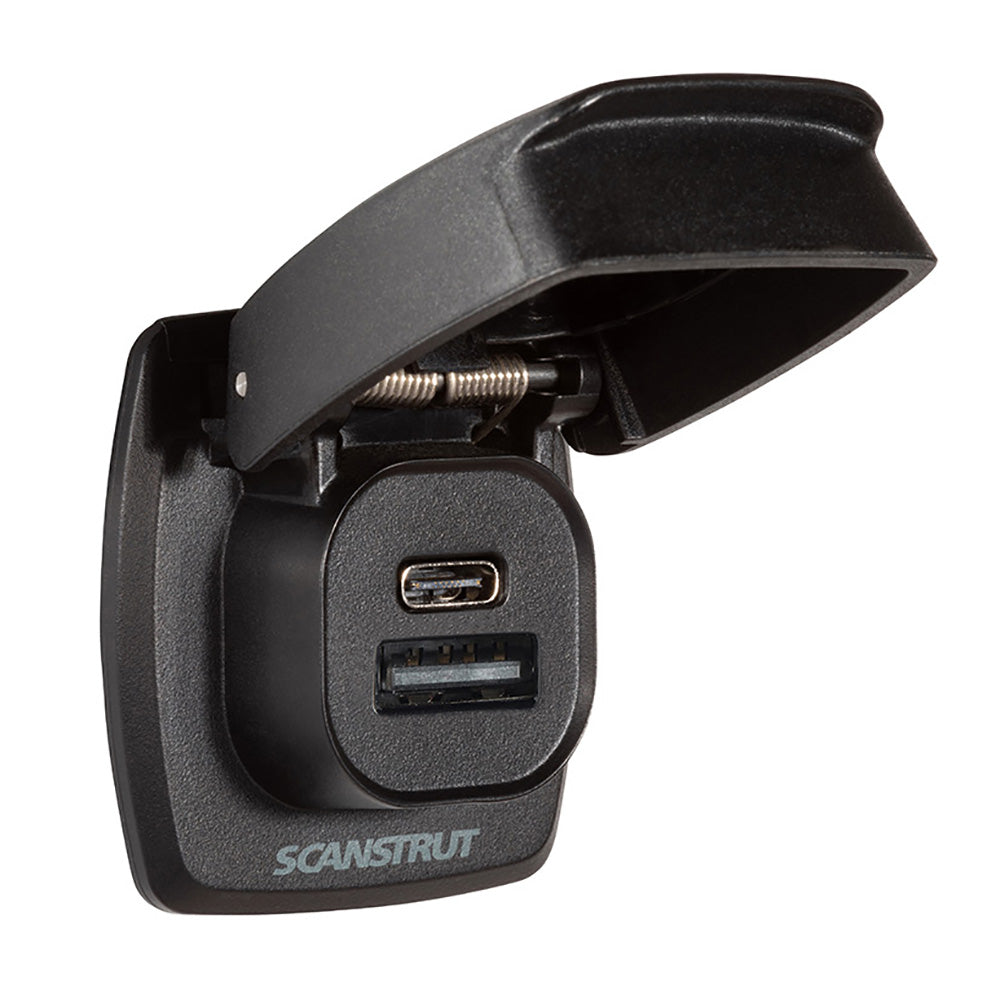 Scanstrut Flip Pro Plus Fast Charge USB-A and USB-C Socket | SendIt Sailing