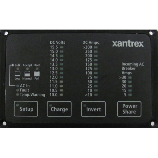 Xantrex Heart FDM-12-25 Remote Panel, Battery Status & Freedom Inverter/Charger Remote Control | SendIt Sailing