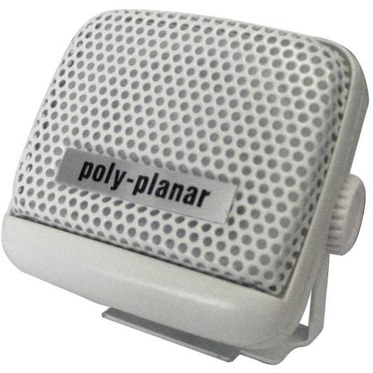 Poly-Planar MB-21 8 Watt VHF Extension Speaker - White | SendIt Sailing