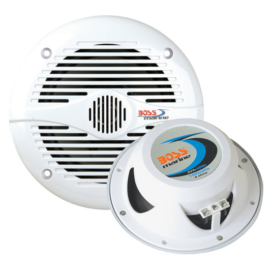 Boss Audio 5.25in MR50W Speakers - White - 150W | SendIt Sailing