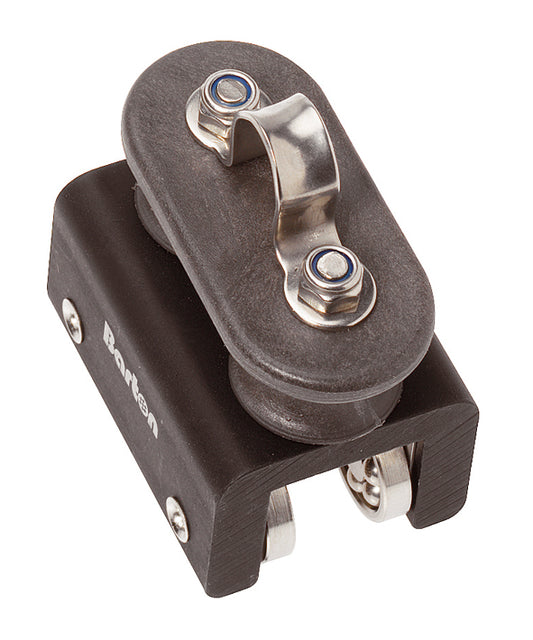 Barton Marine 19mm 4 wheel Mainsheet Traveller Towable Contol Line Sheaves | SendIt Sailing