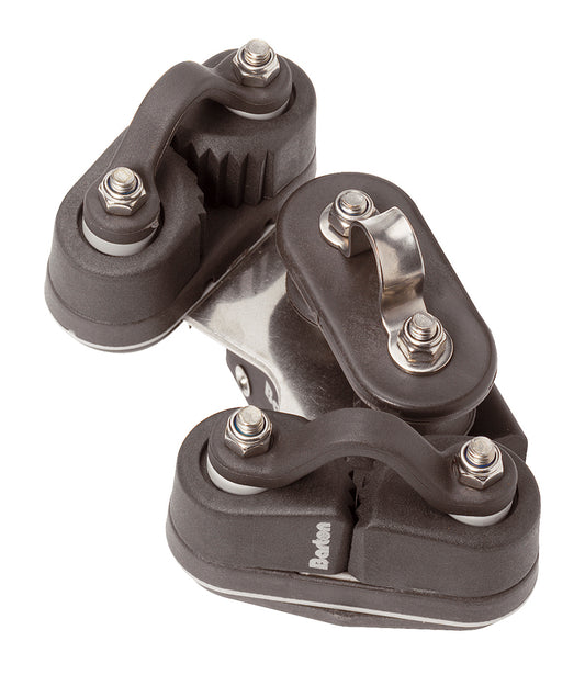 Barton Marine 19mm 4 wheel Mainsheet Traveller Towable Contol Cleats & Sheaves | SendIt Sailing