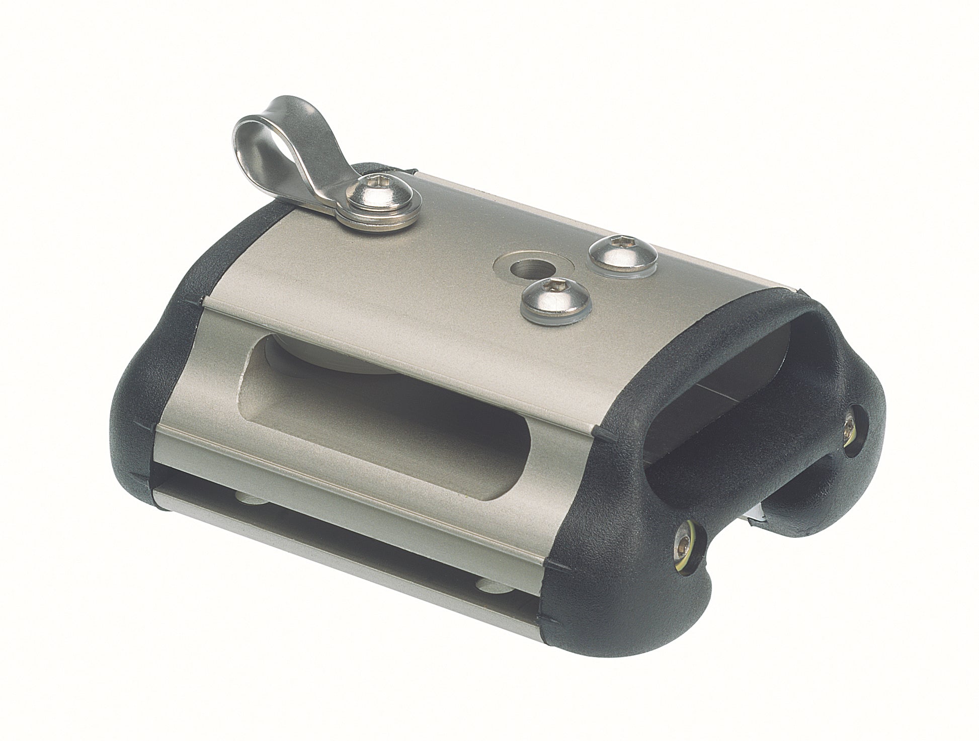 Barton Marine End Fitting With Sheave 2:1 or 3:1 (Pair), for 20mm Track | SendIt Sailing