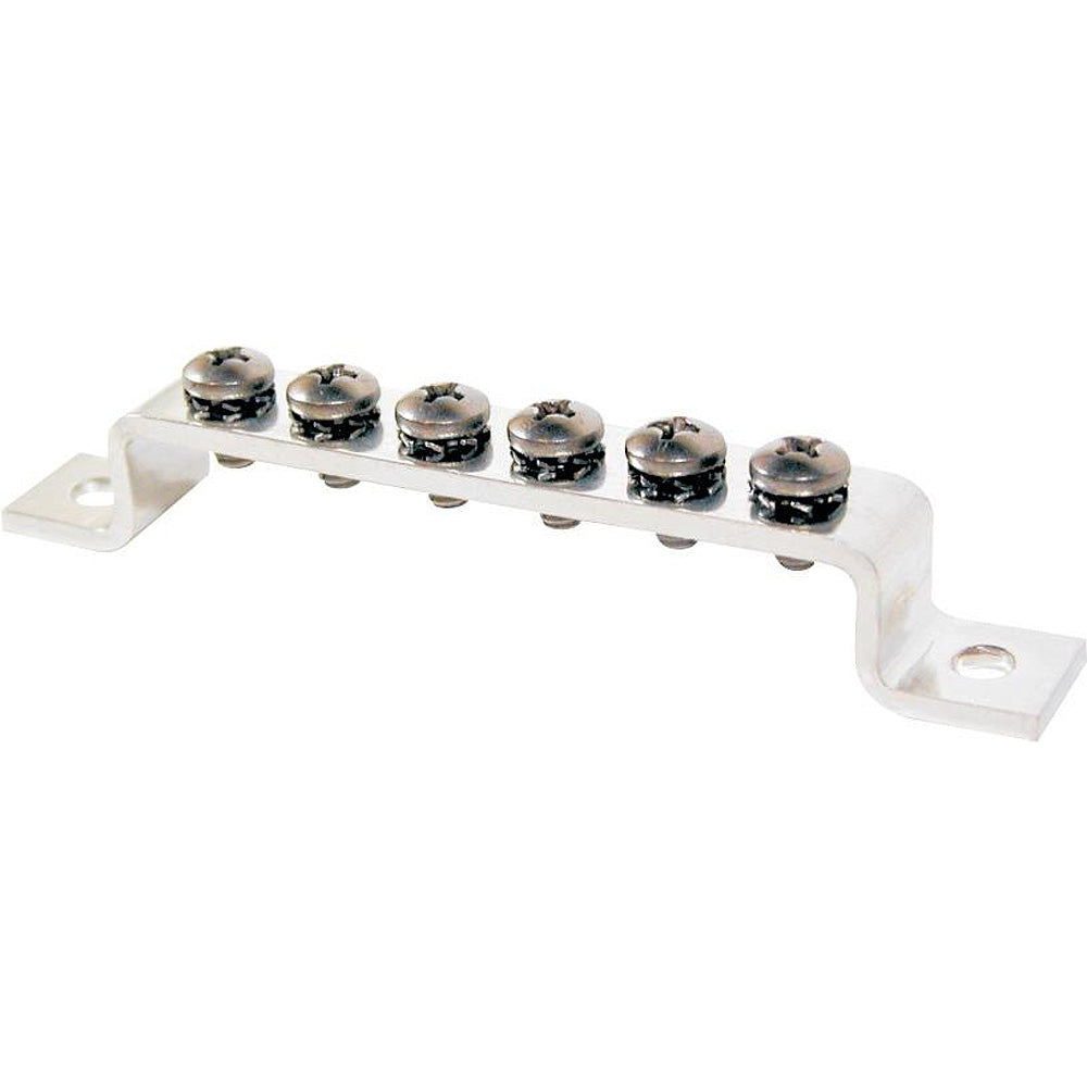 Blue Sea 2306 MiniBus 100AMP Common BusBar Grounding BusBar 6 x 8-32 Screw Terminal | SendIt Sailing
