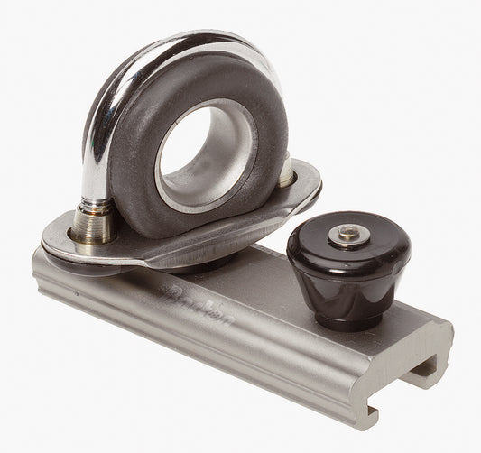 Barton Marine Bullseye Slide with Plunger, upto 14mm line (20mm T Track) | SendIt Sailing