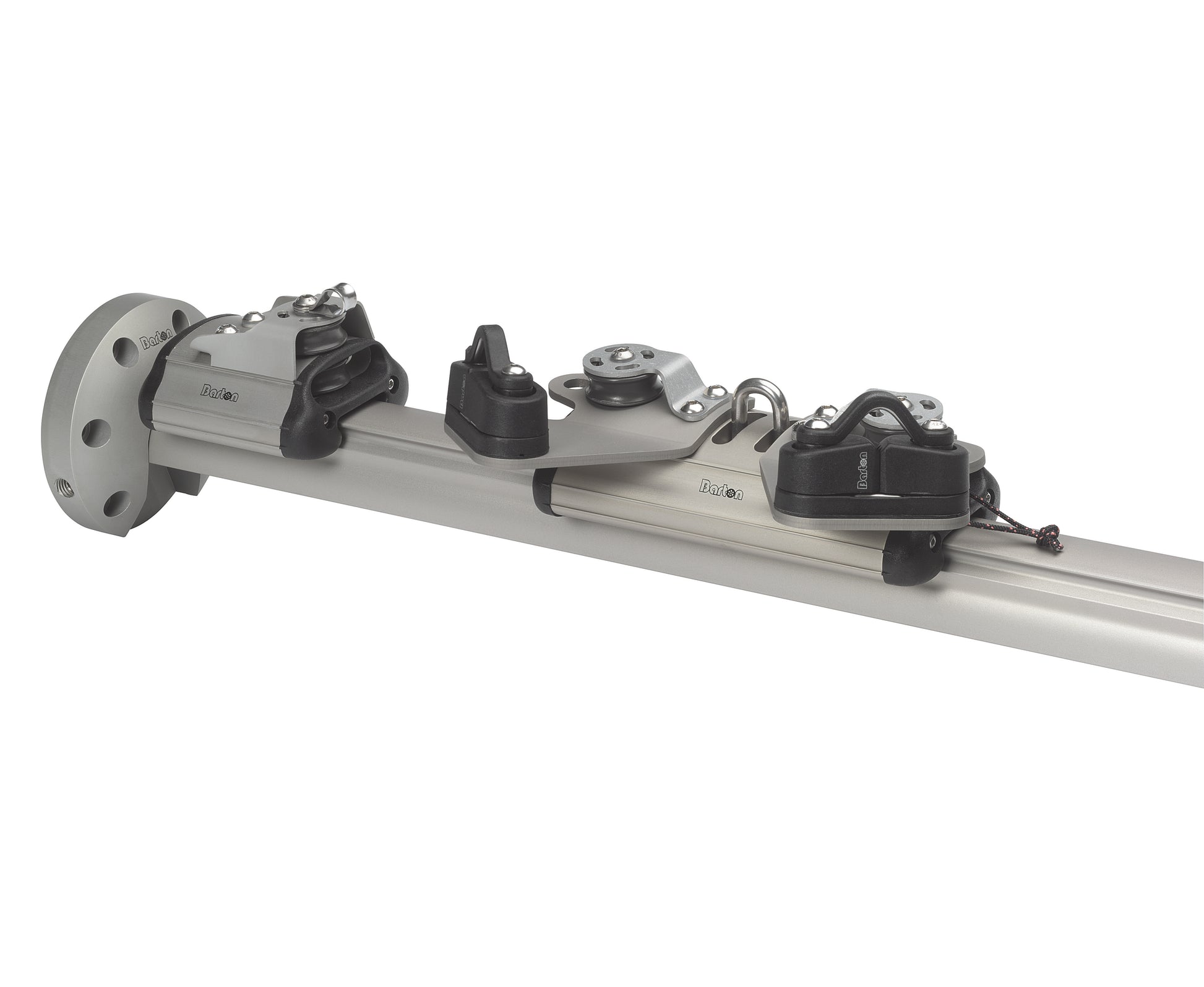 Barton Marine Removable Mainsheet Track System, Size 2, 26mm Beam Track 1m length | SendIt Sailing
