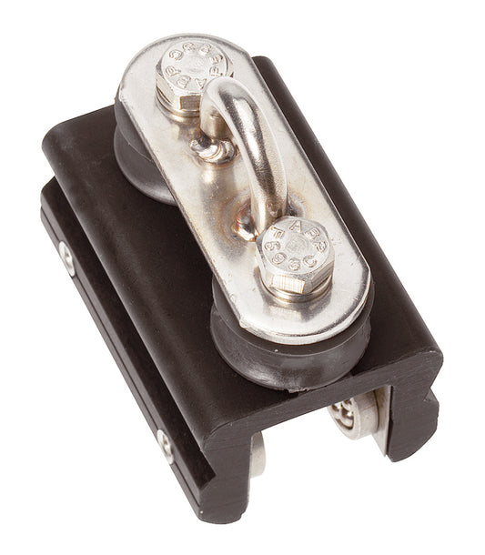 Barton Marine Mainsheet Traveller 4 Wheels with Contol Line sheave 24mm | SendIt Sailing