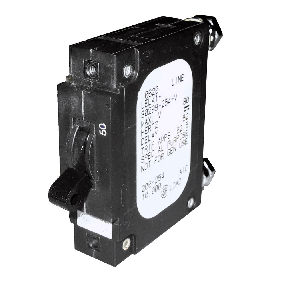 Paneltronics ftCft Frame Magnetic Circuit Breaker - CE - 50 Amp - Single Pole | SendIt Sailing