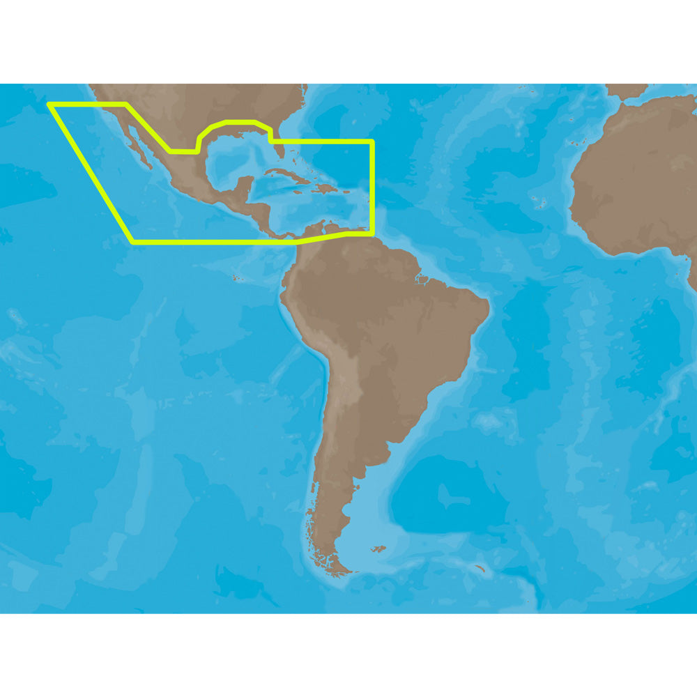 C-MAP MAX NA-M027 - Central America & The Caribbean - C-Card | SendIt Sailing