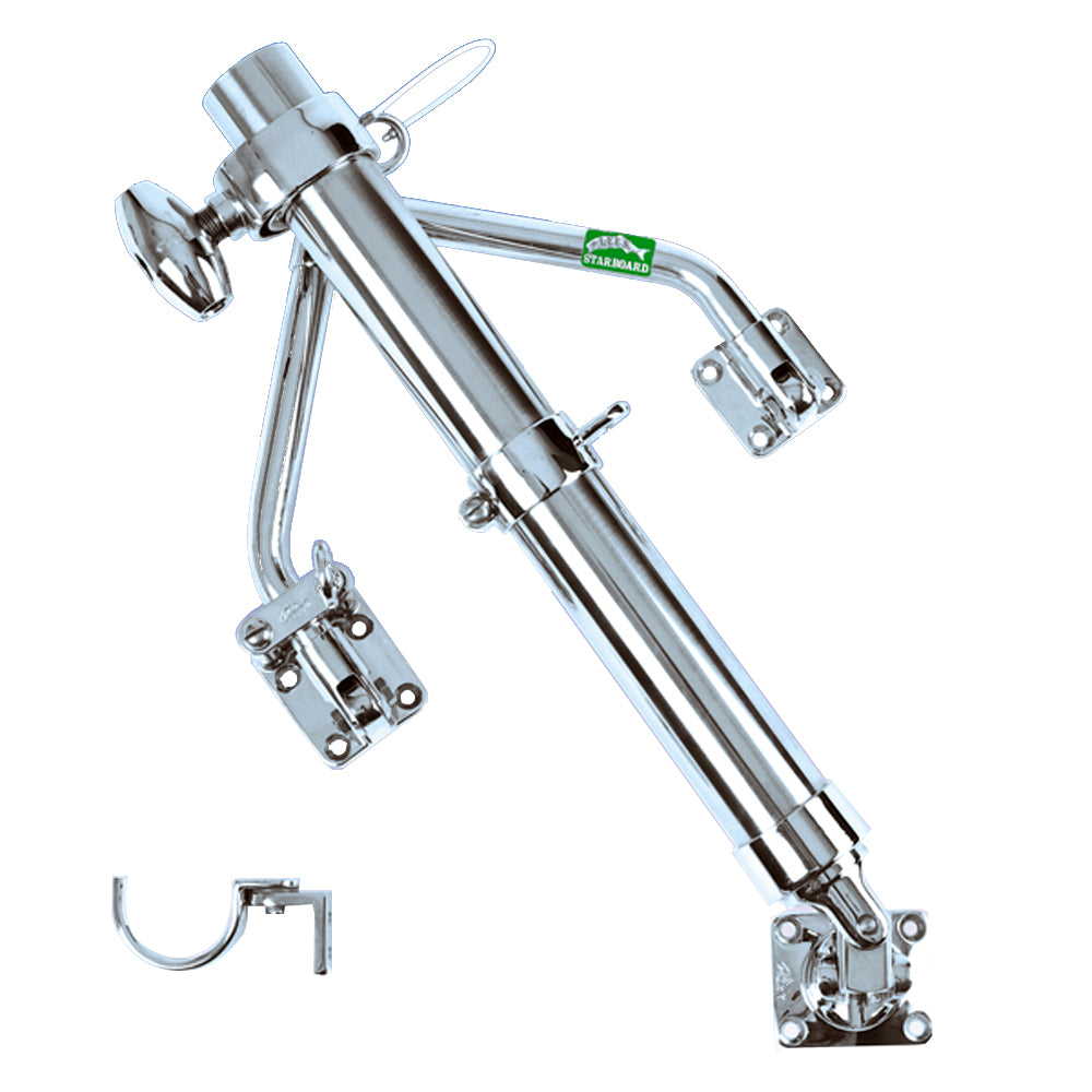 Lee's Junior Outrigger Holders 2in x 18in Main Tube | SendIt Sailing