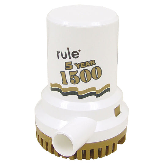 Rule 1500 G.P.H. inGold Seriesin Bilge Pump | SendIt Sailing