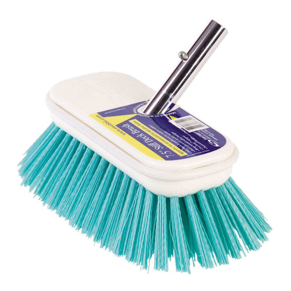 Swobbit 7.5in Stiff Cleaning Brush - Green | SendIt Sailing