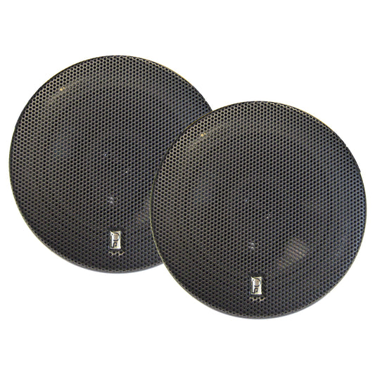 Poly-Planar MA-8505B 5in 200 Watt Titanium Series Speakers - Black | SendIt Sailing