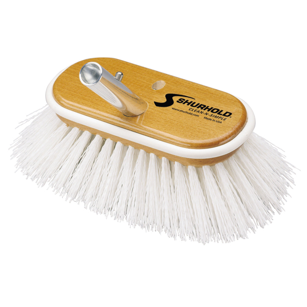 Shurhold 6in Polypropylene Stiff Bristle Deck Brush | SendIt Sailing