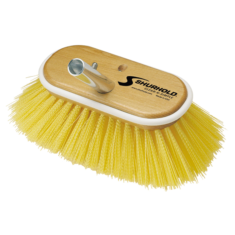 Shurhold 6in Polystyrene Medium Bristle Deck Brush | SendIt Sailing