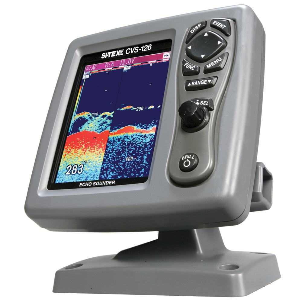 Si-Tex CVS-126 Dual Frequency Color Echo Sounder | SendIt Sailing