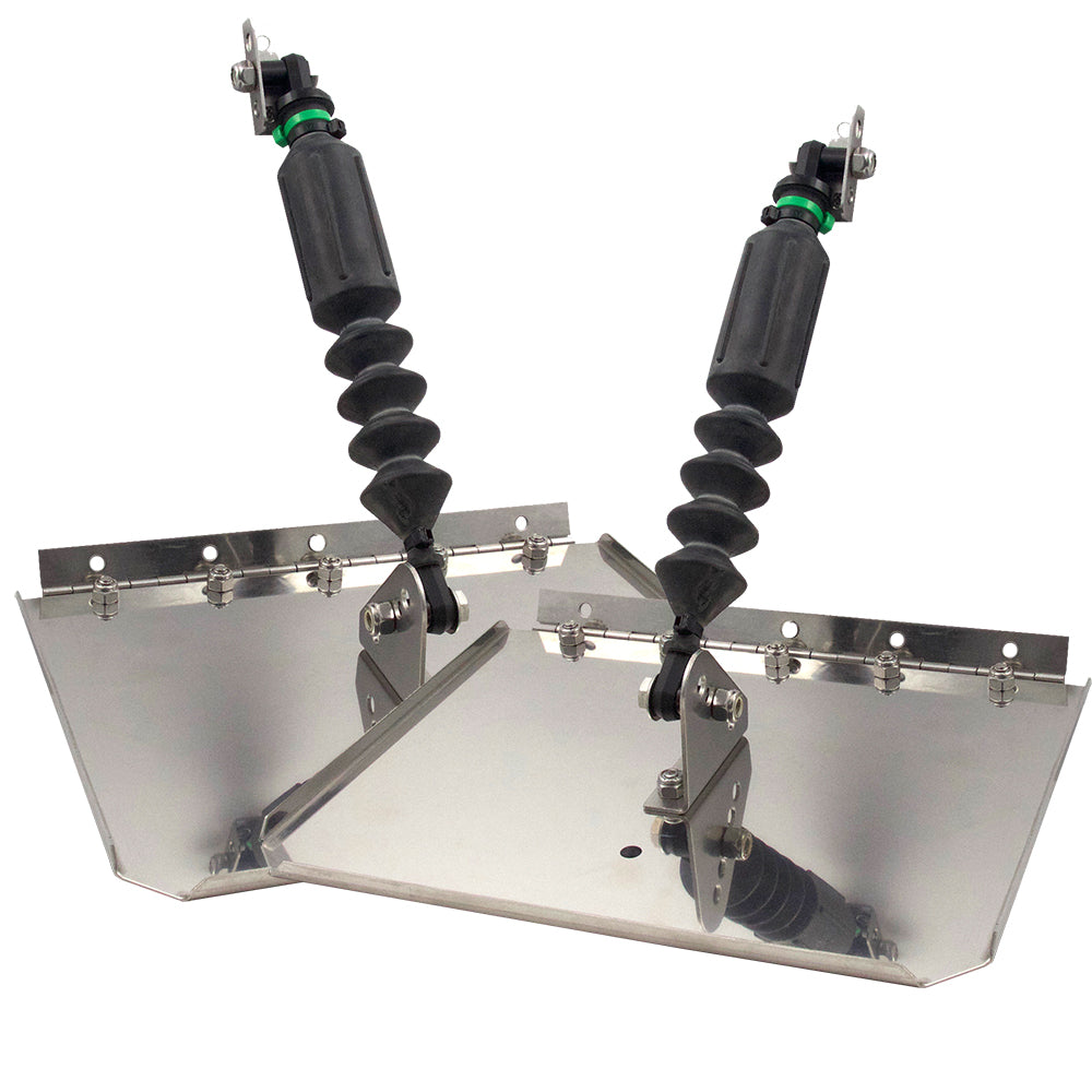 Nauticus ST1290-60 Smart Tab Trim Tabs 12 X 9 for  12-18' Boats with 60-150 HP | SendIt Sailing