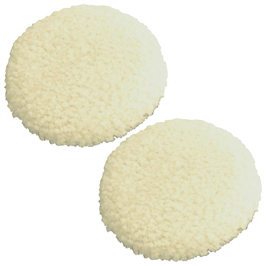 Shurhold Buff Magic Compounding Wool Pad - 2-Pack - 6.5in f/Dual Action Polisher | SendIt Sailing