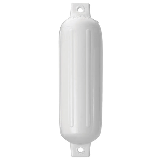 Polyform G-1 Twin Eye Fender 3.5in x 12.8in - White | SendIt Sailing