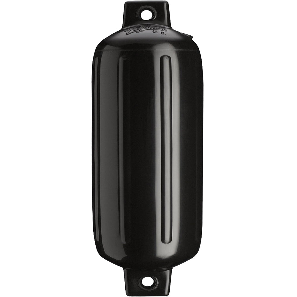 Polyform G-6 Twin Eye Fender 11in x 30in - Black | SendIt Sailing