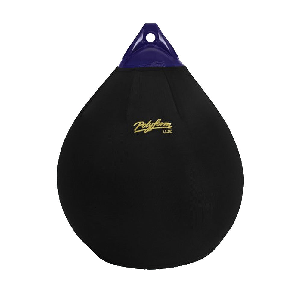 Polyform Fender Cover for A-5 Fender - Black | SendIt Sailing