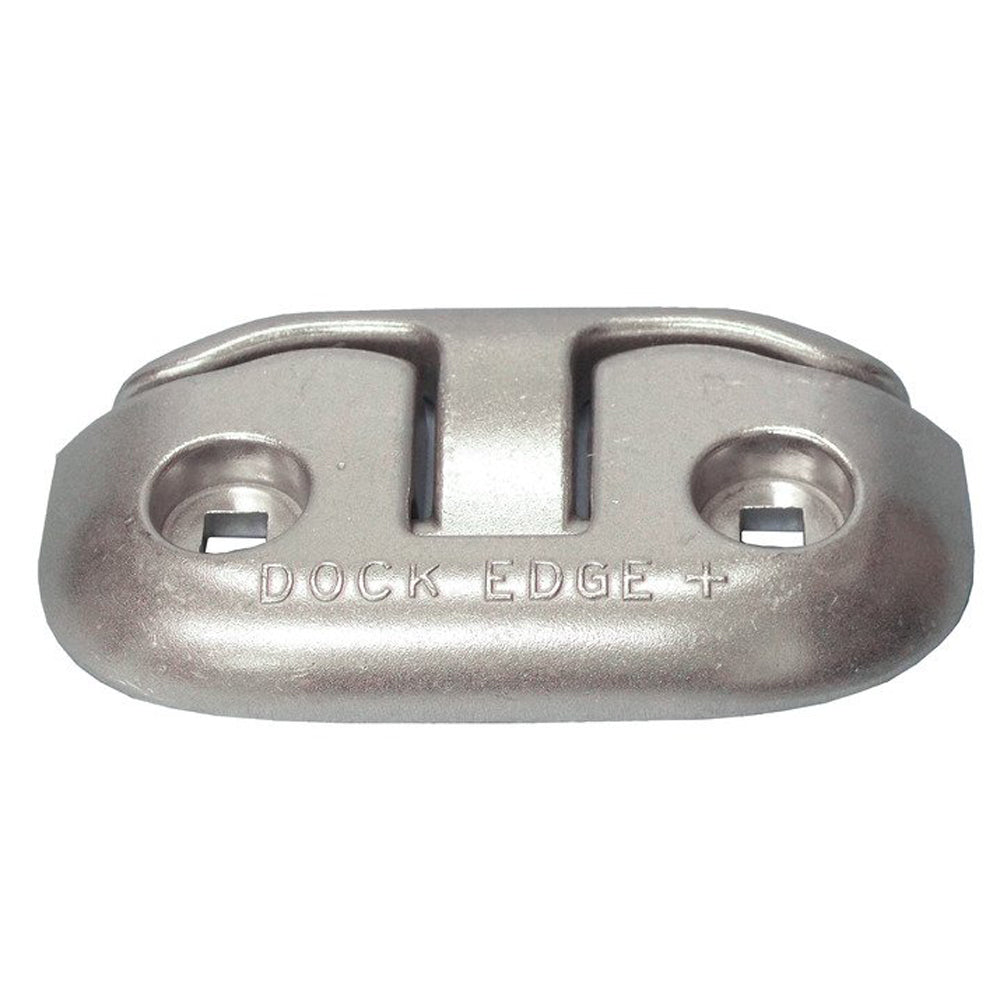 Dock Edge Flip Up Dock Cleat 6in - Polished | SendIt Sailing