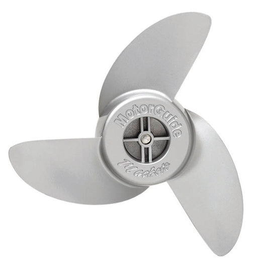 MotorGuide Metal Machete III Blade Aluminum Weedless Prop 3.5in | SendIt Sailing