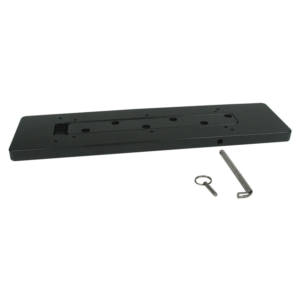 MotorGuide Black Removable Mounting Plate | SendIt Sailing