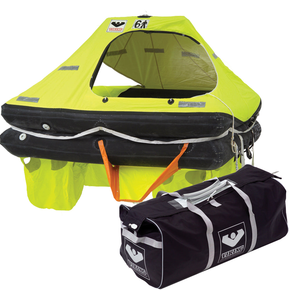 VIKING RescYou Coastal Liferaft 6 Person Valise | SendIt Sailing