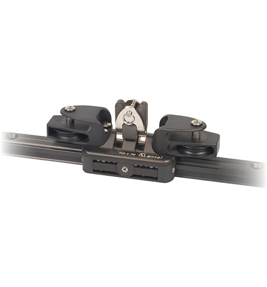 Antal 4113 110mm Car with Joint + Single Sheave & Becket | SendIt Sailing