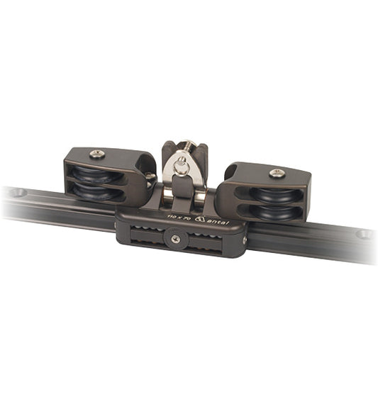 Antal 4114 110mm Car with Joint + Dbl Sheave | SendIt Sailing