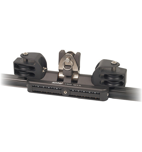 Antal 4195 190mm Car with Joint + Dbl Sheave & Becket | SendIt Sailing