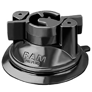 RAM Mount 3.3in Suction Cup Base with Twist Lock | SendIt Sailing