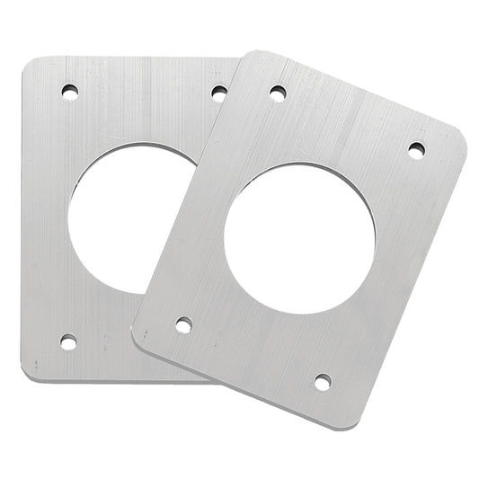 TACO Backing Plates for Grand Slam Outriggers - Anodized Aluminum | SendIt Sailing