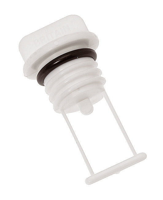 Barton Marine Drain Bung Only With "O" Ring White | SendIt Sailing