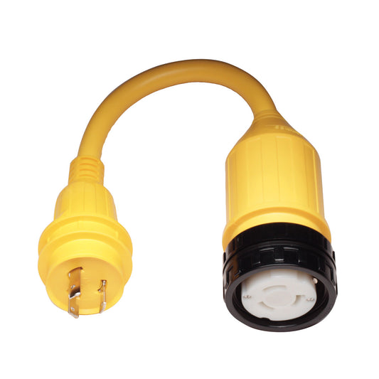 Marinco Pigtail Adapter - 50A Female to 30A Male | SendIt Sailing