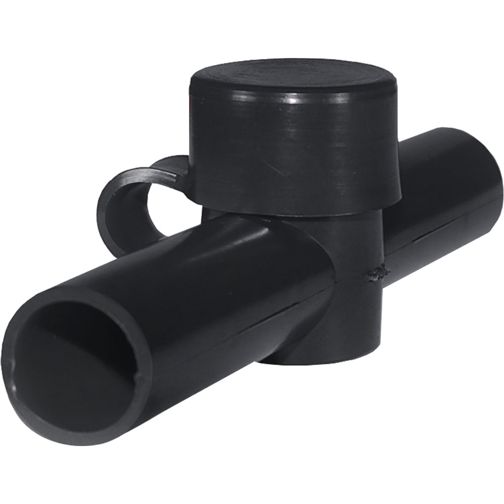 Blue Sea 4002 Cable Cap Dual Entry - Black | SendIt Sailing