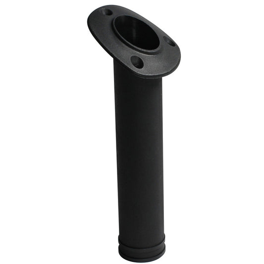 C.E. Smith Flush Mount 30 degree Nylon Rod Holder - Black | SendIt Sailing